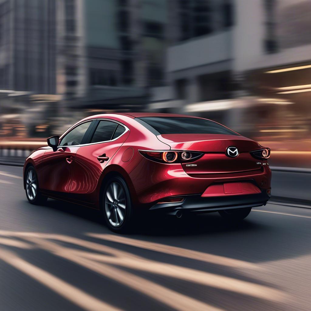 Trải nghiệm lái Mazda 3 2019 trong đô thị đông đúc