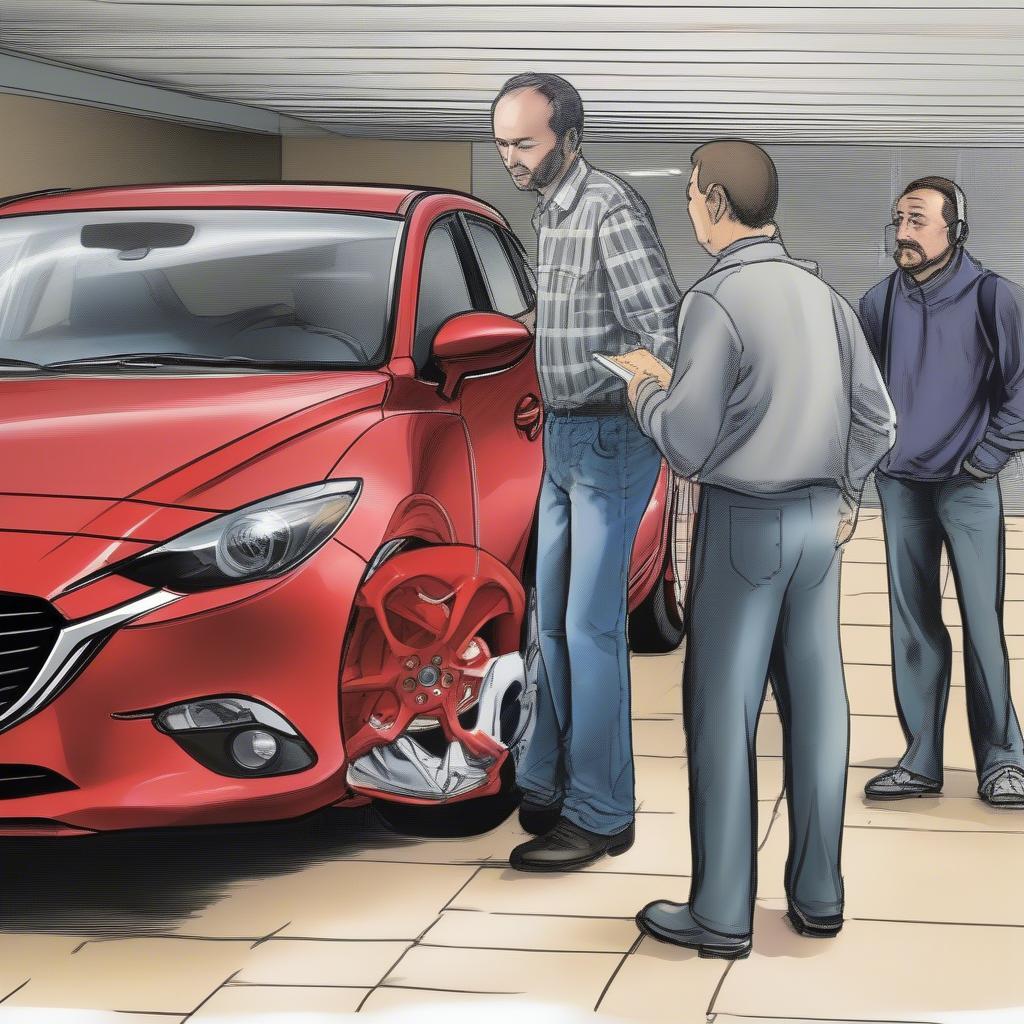 Chuyên gia tư vấn độ xe Mazda 3 cho khách hàng