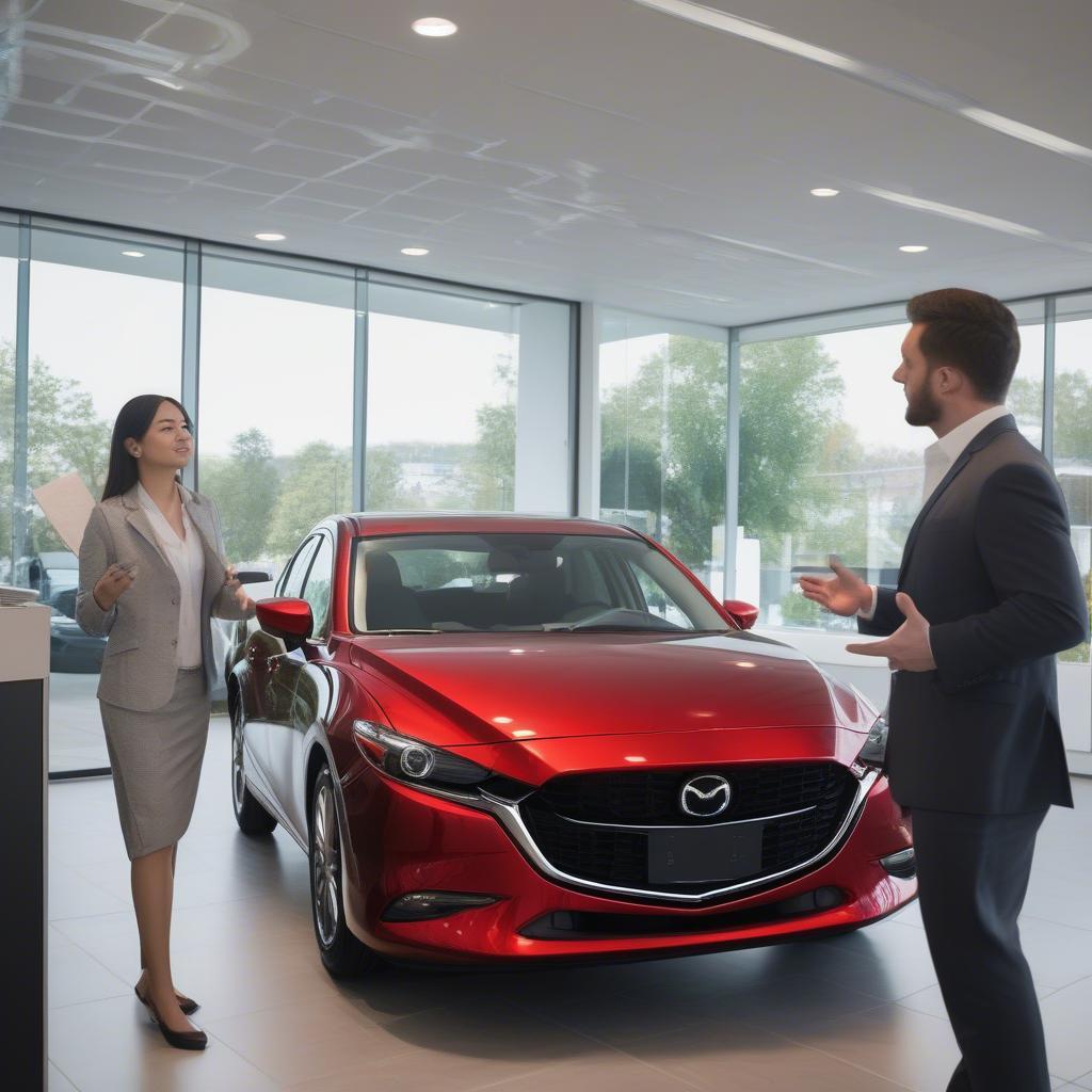 Tư vấn mua xe Mazda 3 trả góp tại đại lý